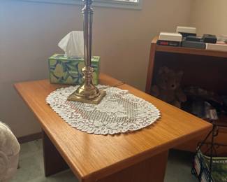 Teak side table 