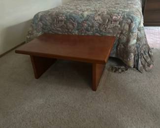 Teak bench / side table 