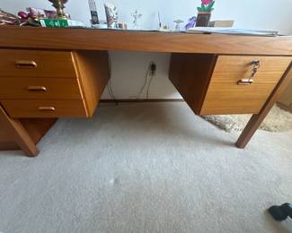 Teak desk