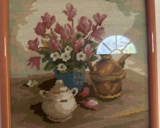 Needlepoint decor