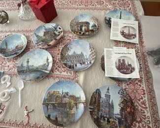 Limoges plate collection
