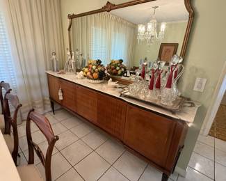French, Art Deco Buffet 8 Feet Long
