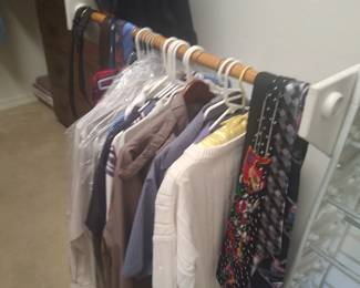 A few men's clothes and some fun neckties