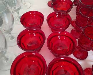 Ruby red compotes