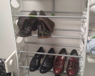 Men's shoes and cowboy boots, all size 11