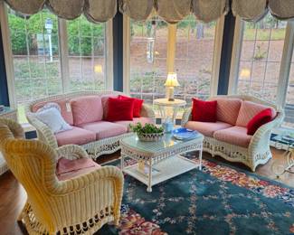 Ethan Allen Wicker Furniture