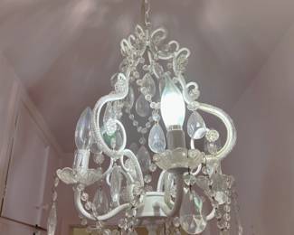 This is another of the available hanging lamps or chandeliers (pick your term and I'm okay with that).