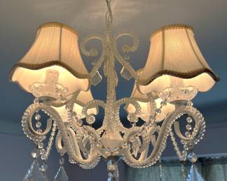 This lamp also hangs.