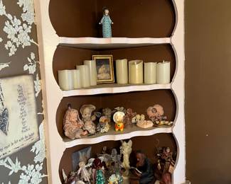 This is a closer version of the items in this sale, small figurines, candles, and more!