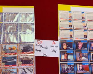 Star Trek Cards and Military Lot