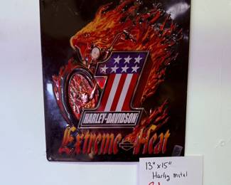 Harley Metal Sign
