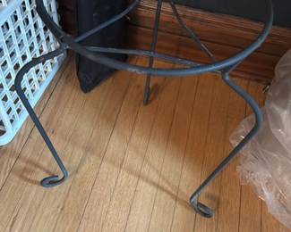 Vintage Wrought Iron Plant Stand