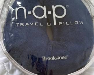Brookstone NAP Travel U Pillow