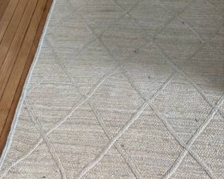 Jute Diamond Pattern Area Rug