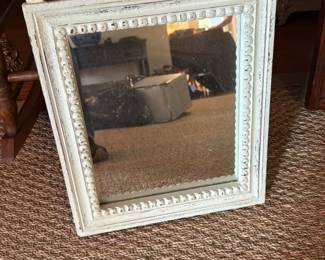Ornate Carved Wood Gilt Mirror