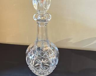 Crystal Decanter with Stopper