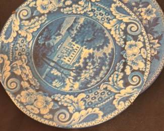 Transfer-Printed Plate Depicting Urswick Hall, Collection