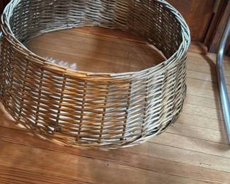 Woven Rattan Christmas Tree Collar