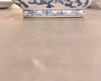 blue and white Porcelain dish