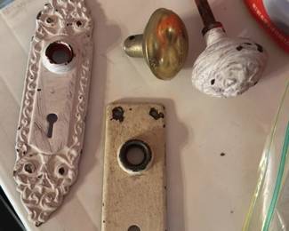 Antique Door Hardware Set