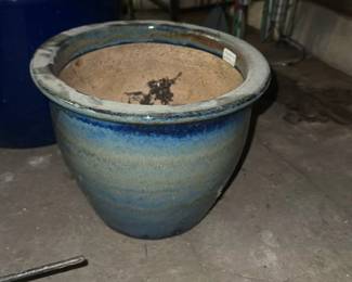 Glazed Ceramic Planter Pot