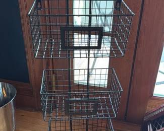 3- Tier Wire Basket Stand