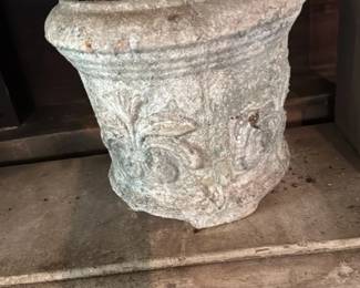 Antique Cast Iron Planter