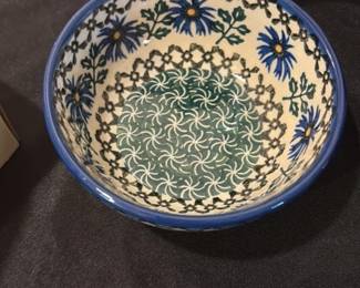 Polish Pottery Bowl
