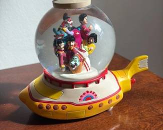 The Beatles Yellow Submarine Premiere Edition Snow Globe