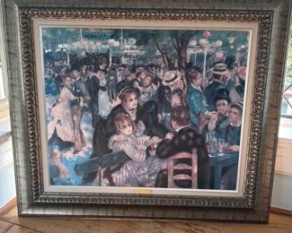 Bal du moulin de la Galette by Pierre Auguste Renoir (Reproduction)