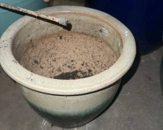Glazed Ceramic Planter Pot