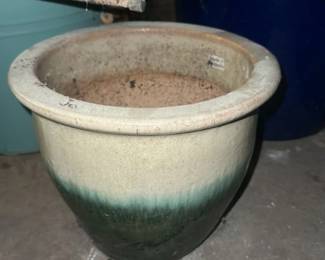 Glazed Ceramic Planter Pot