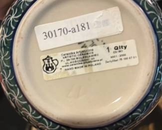 Polish Pottery Bowl