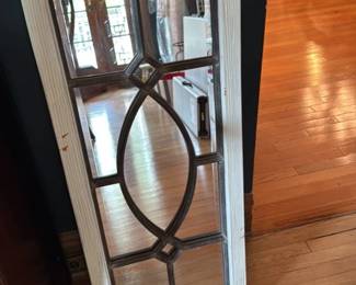 Decorative Window Pane Mirror