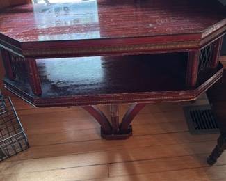 Vintage Octoganal Side table