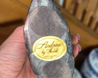Andrea by Sadek Bronze Frog Figurine