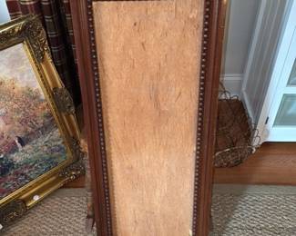 Antique Ornate Carved Wood Mirror Frame