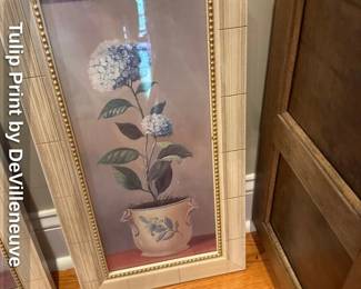 Tulip Print by DeVilleneuve