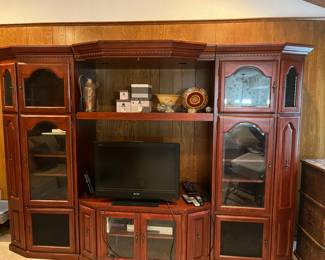 Large entertainment center 
