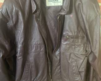 Wilson’s leather coat