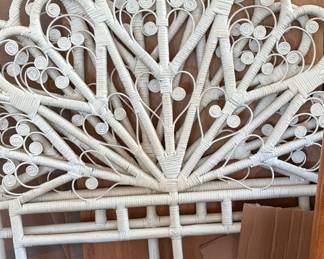 Handwoven peacock wicket
Headboards 