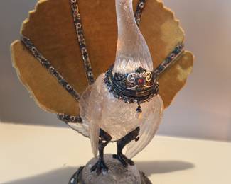 Rock Crystal Inkwell