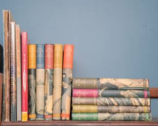 Vintage The Book of Art series volumes 1-10, published by Grolier