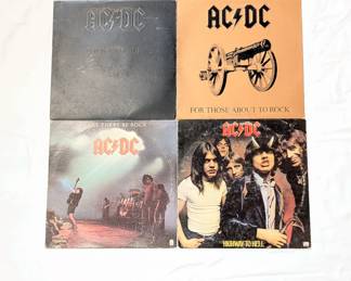 Hard rock and roll vinyl albums by AC/DC