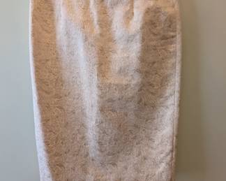 Premise pale gold brocade pencil skirt size 4