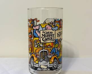 1981 vintage Great Muppet Caper Happiness Hotel McDonald's collector glass