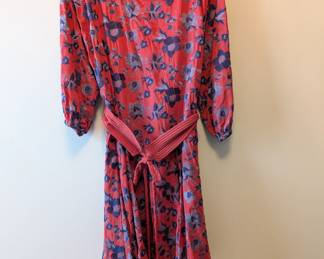 Anthropologie embroidered Juniper swing dress size S