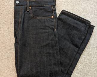 Pair of Gap 1969 Kaihara Japanese Selvedge Denim jeans size 32/30