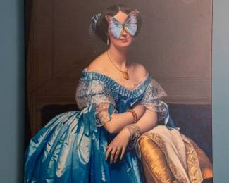 Blue Butterfly by Jay Brant Ward Museum Giclee print
