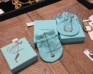 Tiffany & Co. sterling silver jewelry including Elsa Peretti designs!